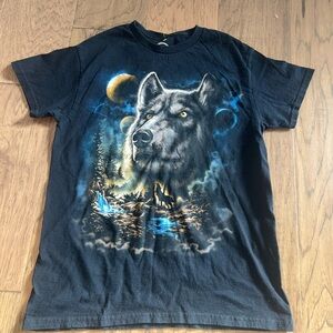 Black Wolf Graphic Tee